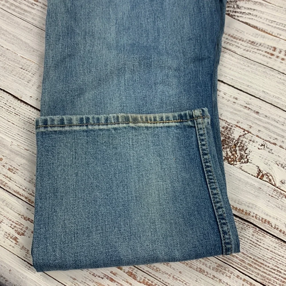 Levi’s straight leg 513 blue jeans sz 38 x 30 - Picture 10 of 12